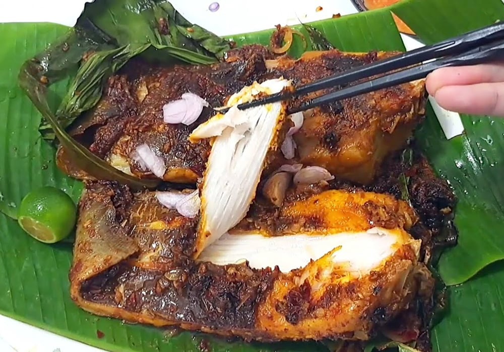 Cá đuối nướng muối ớt