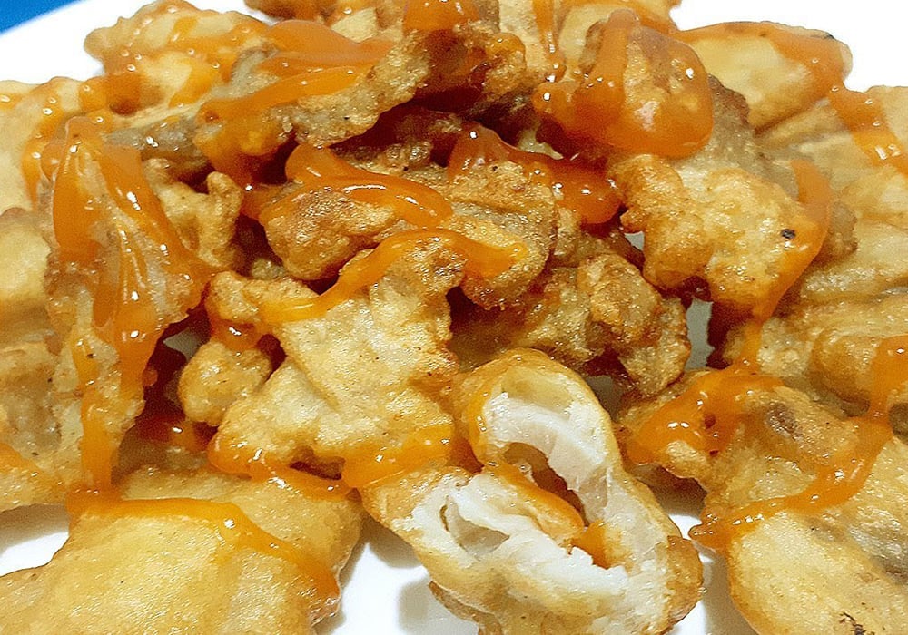 Cá đuối chiên giòn