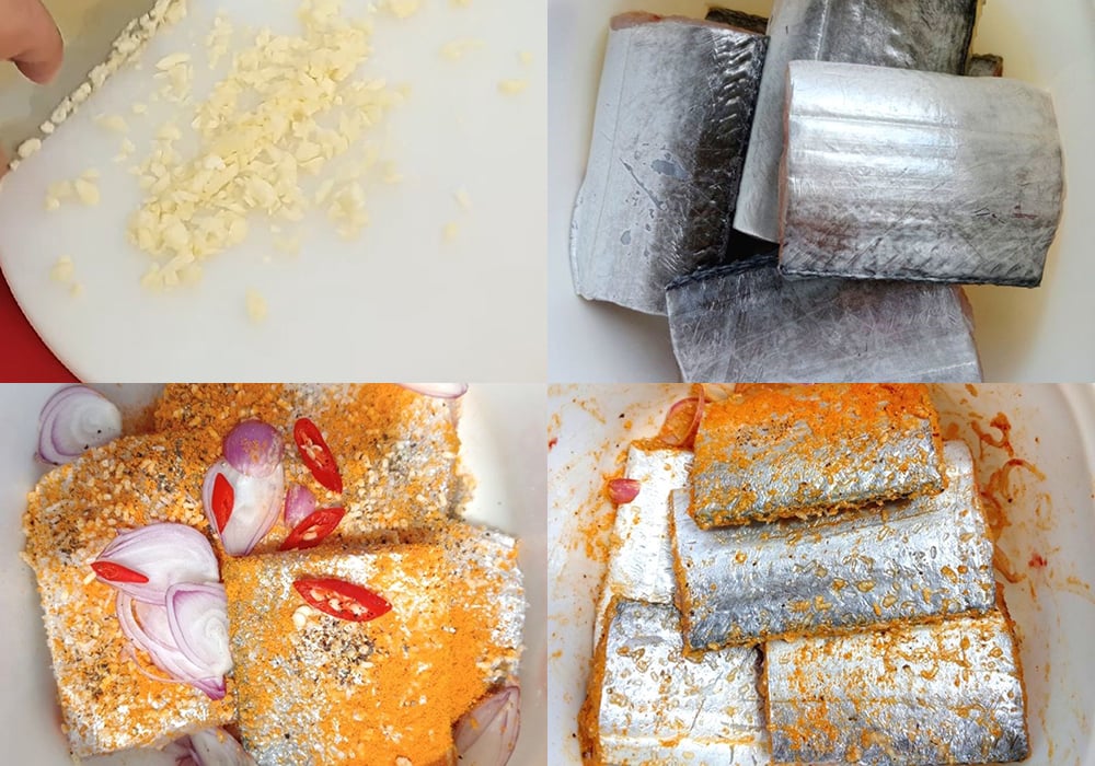 Sơ chế các nguyên liệu