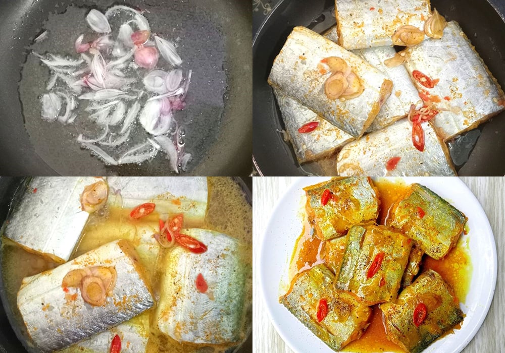 Các bước làm cá hố kho nghệ