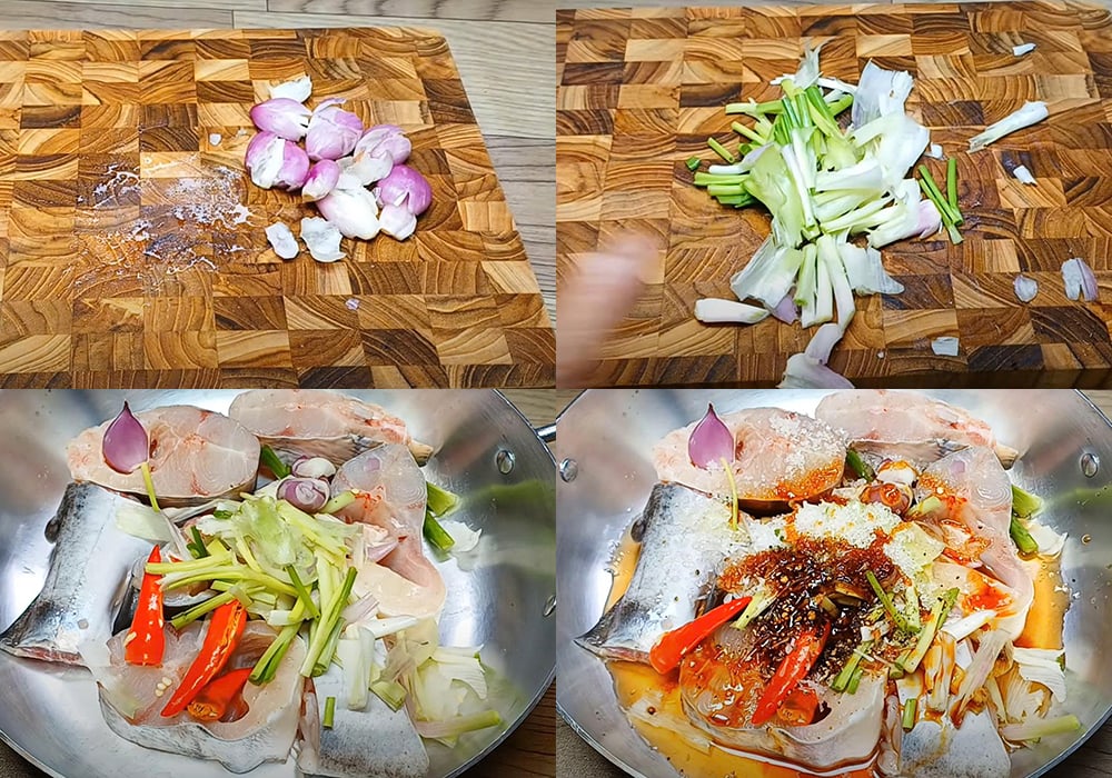 Sơ chế các nguyên liệu