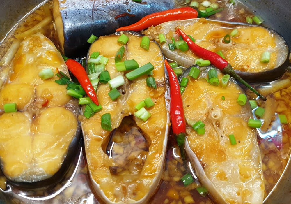Cá hú kho lạt