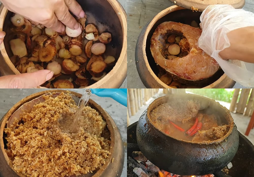 Các bước làm cá kho làng Vũ Đại