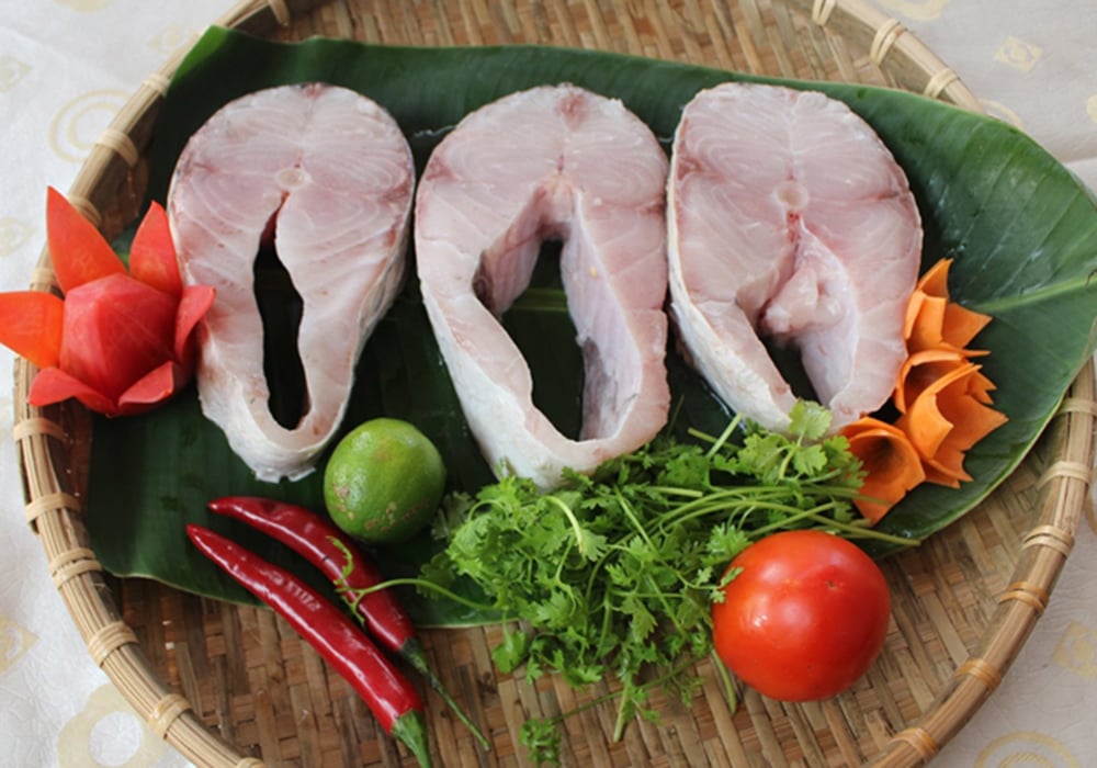 Nguyên liệu làm cá lăng kho nghệ