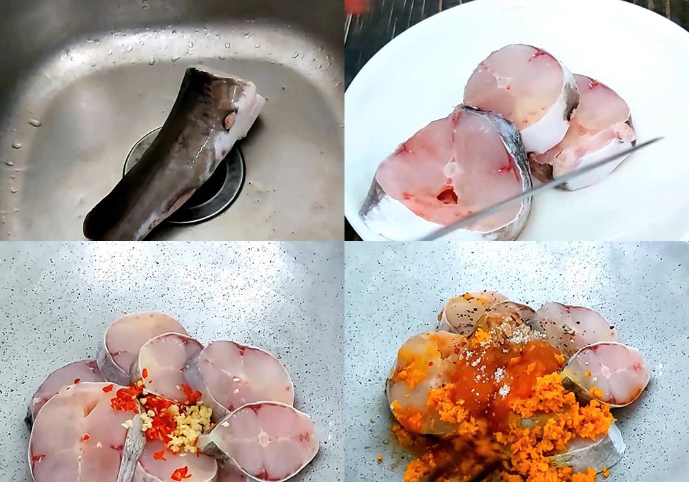 Sơ chế các nguyên liệu