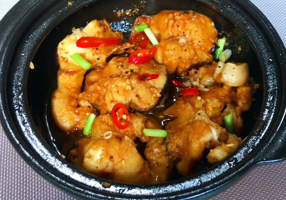 Cá lăng kho tiêu