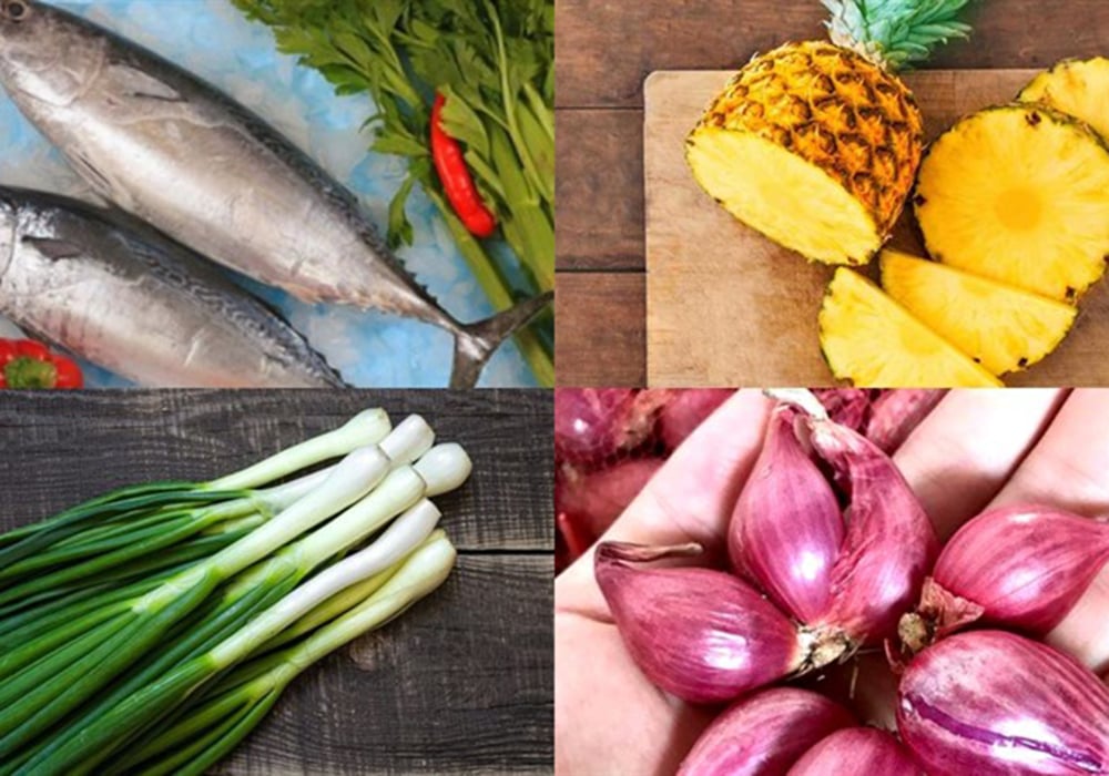 Nguyên liệu làm cá ngừ kho thơm