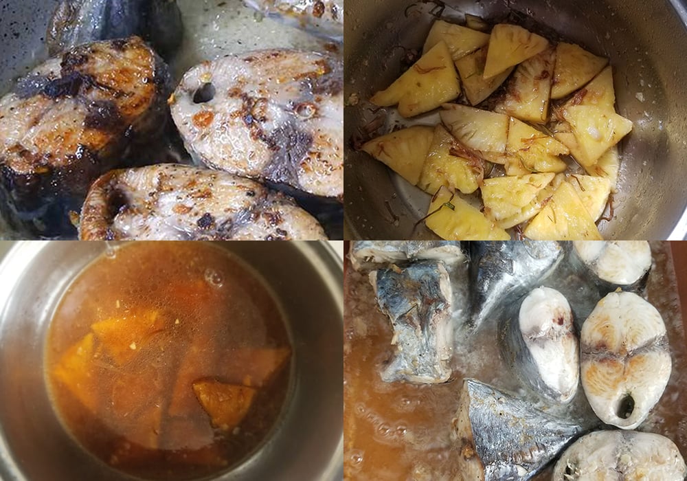 Các bước làm cá ngừ kho thơm