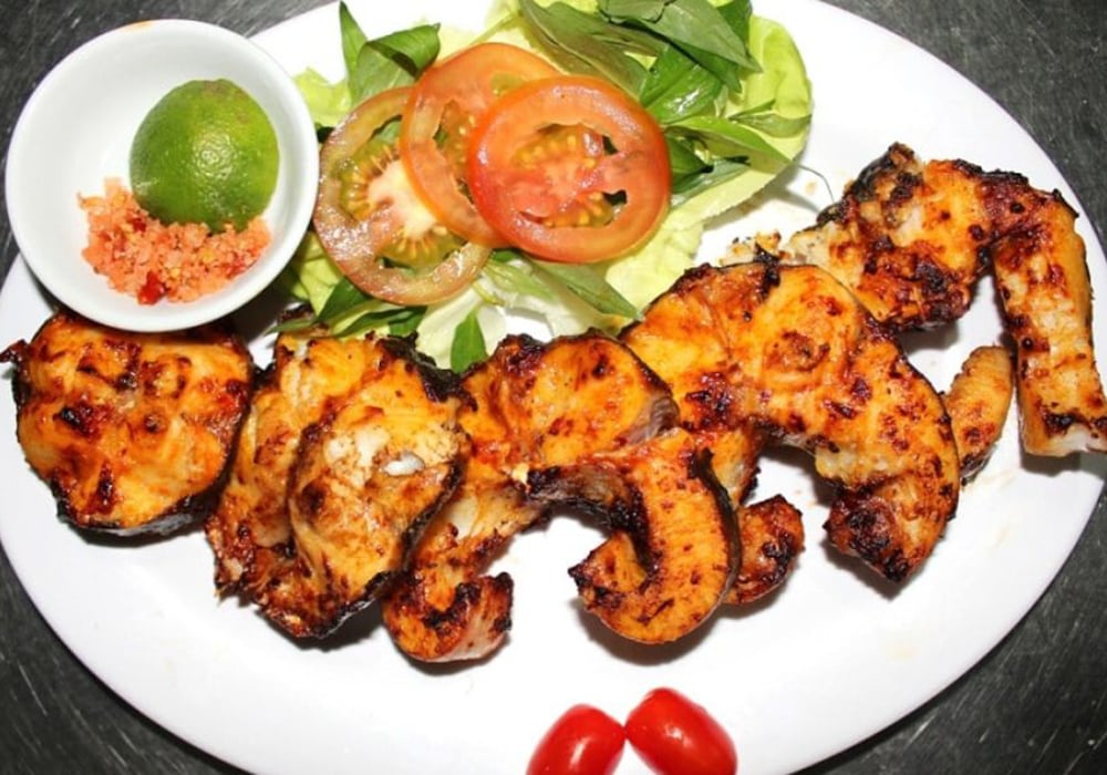 Cá nhám nướng nghệ