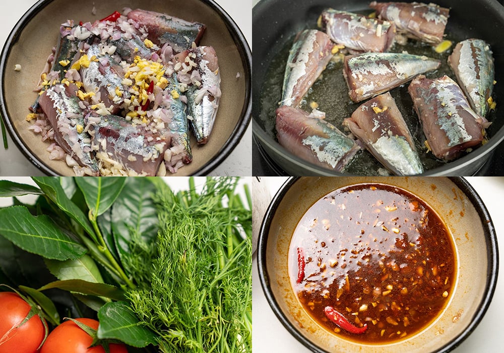 Sơ chế các nguyên liệu