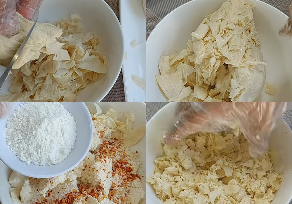 Sơ chế các nguyên liệu