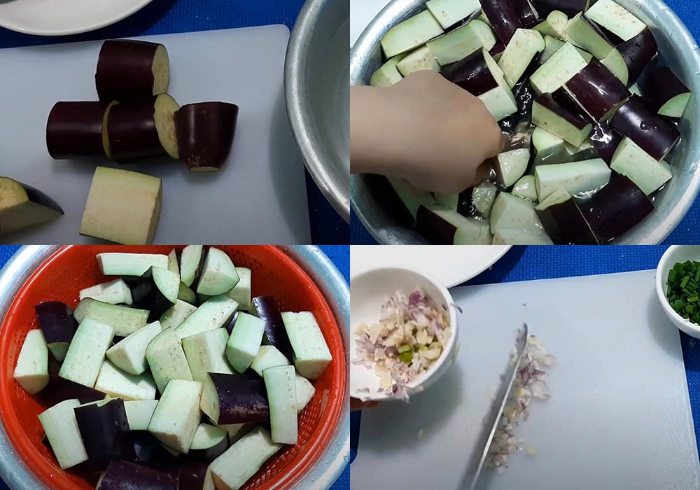 Sơ chế các nguyên liệu