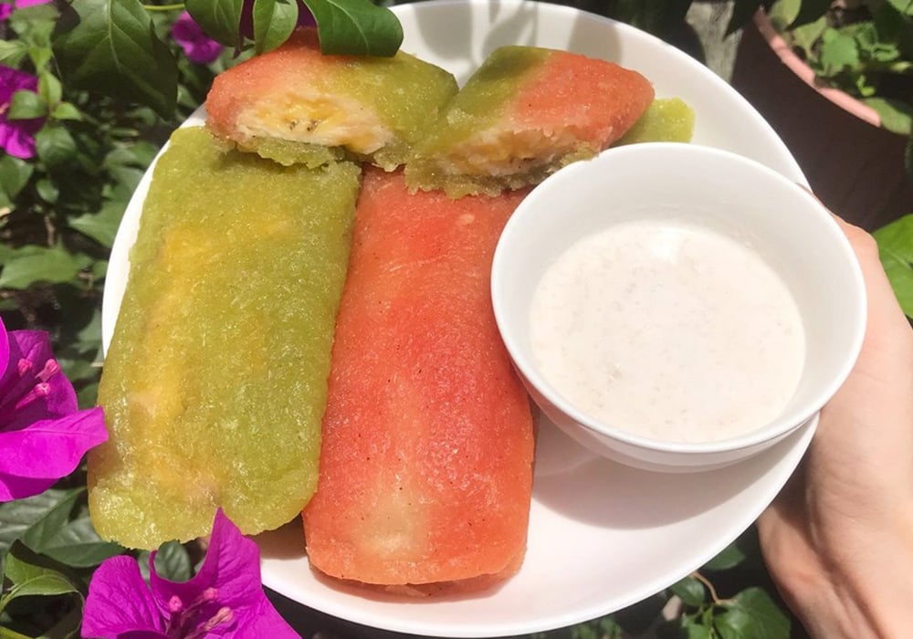 Bánh khoai mì chuối