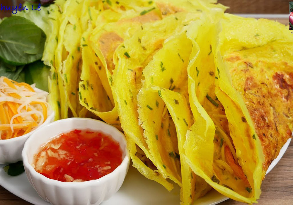 Quá trình chiên bánh