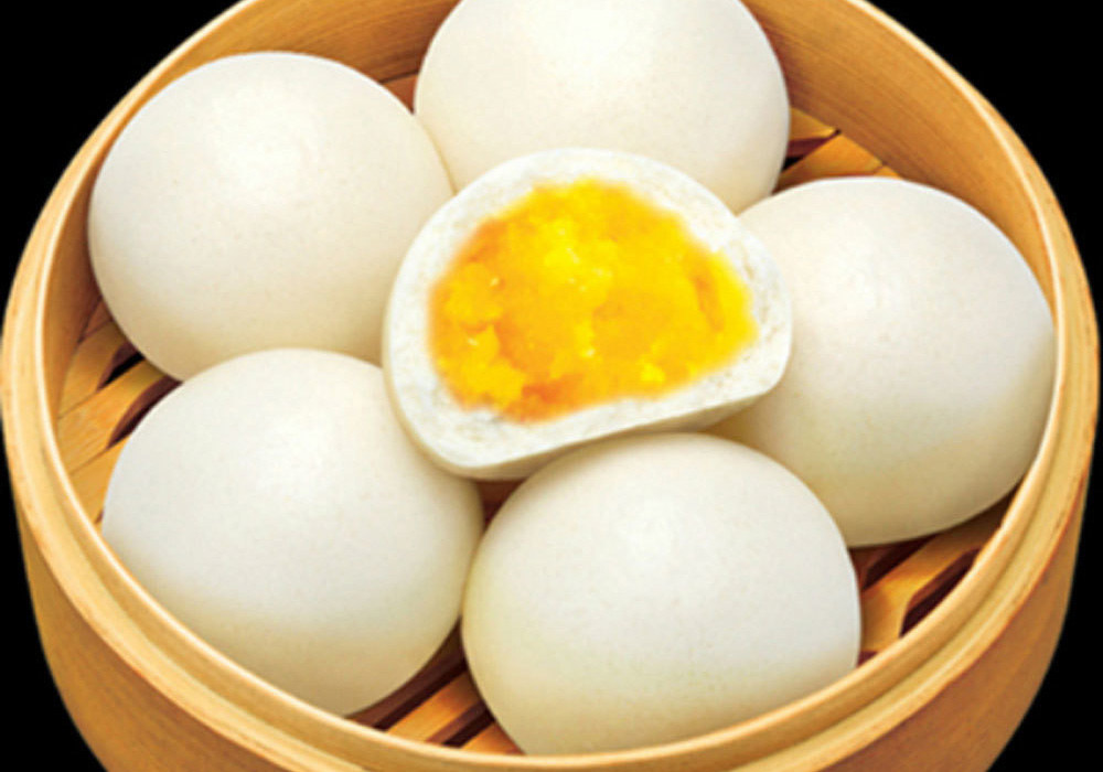 Bánh bao nhân đậu xanh