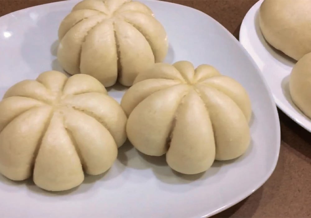 Bánh bao nhân đậu đỏ