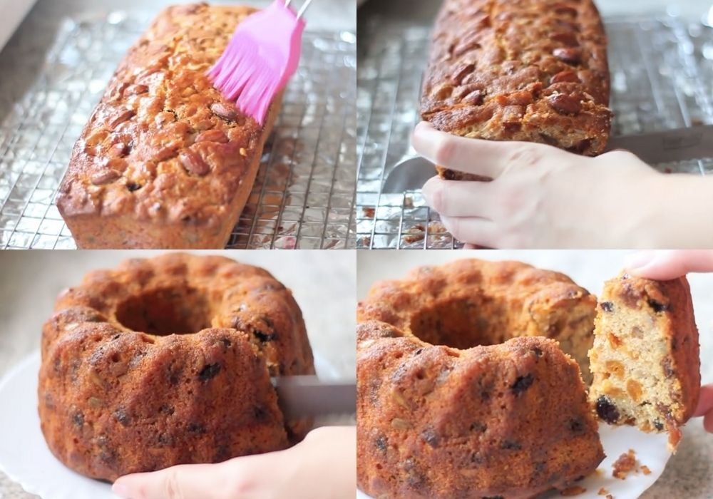 Bánh Hoa Quả Giáng Sinh