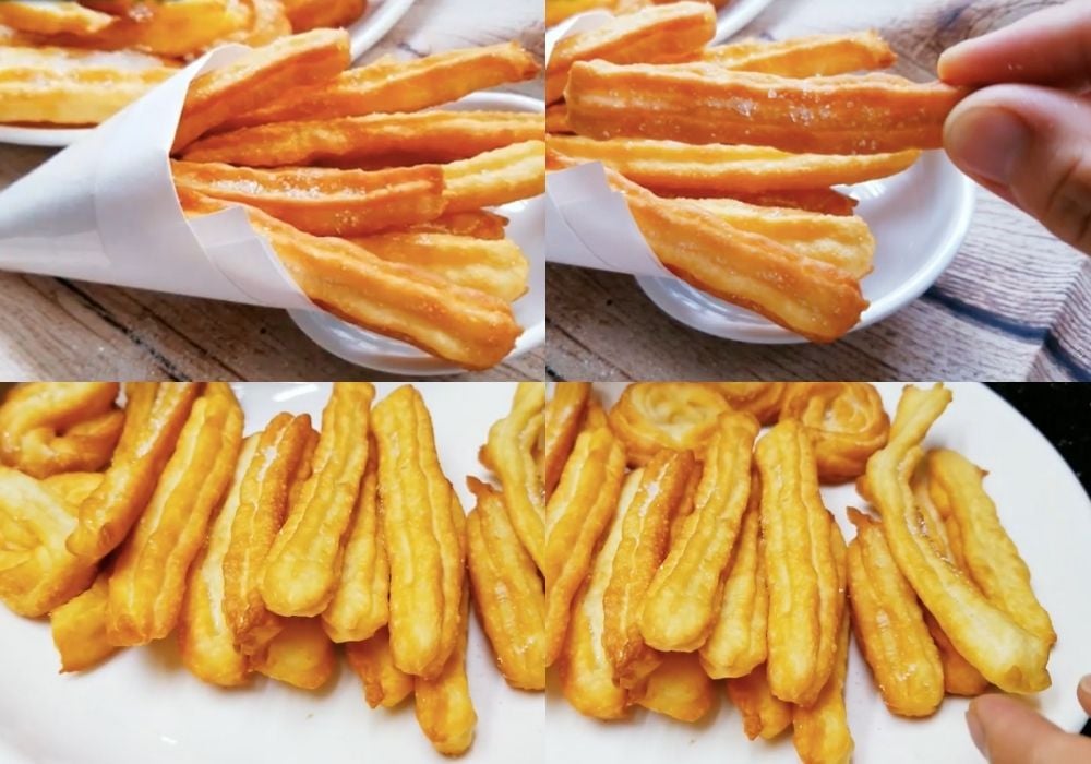 Bánh Churros, bánh quẩy chiên giòn