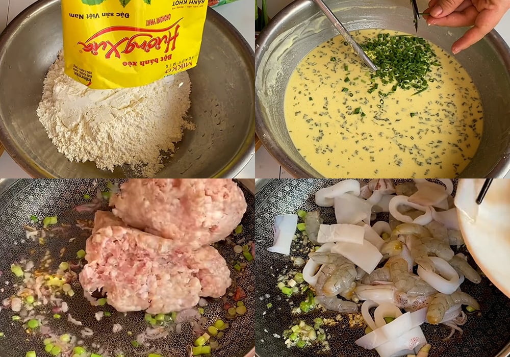 Sơ chế các nguyên liệu