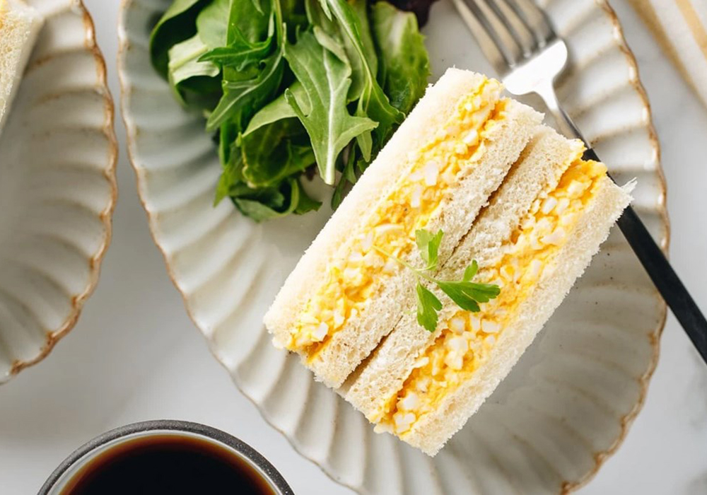 Sandwich trứng – egg sandwich