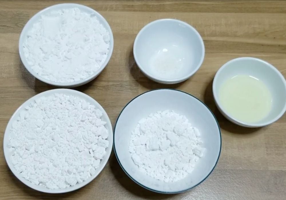 Nguyên liệu làm bánh phở