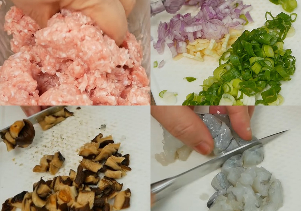 Sơ chế các nguyên liệu