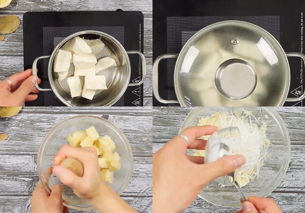 Chế biến hỗn hợp bánh