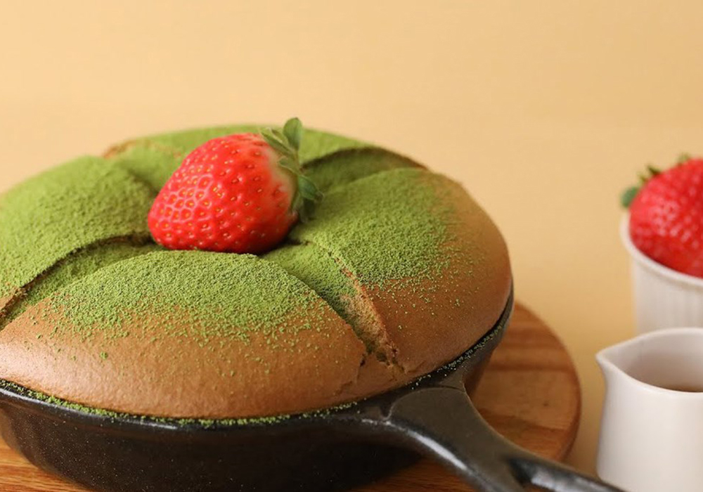 Bánh pancake castella socola