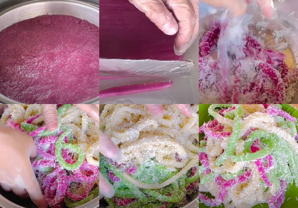 Hấp bánh tầm khoai mì