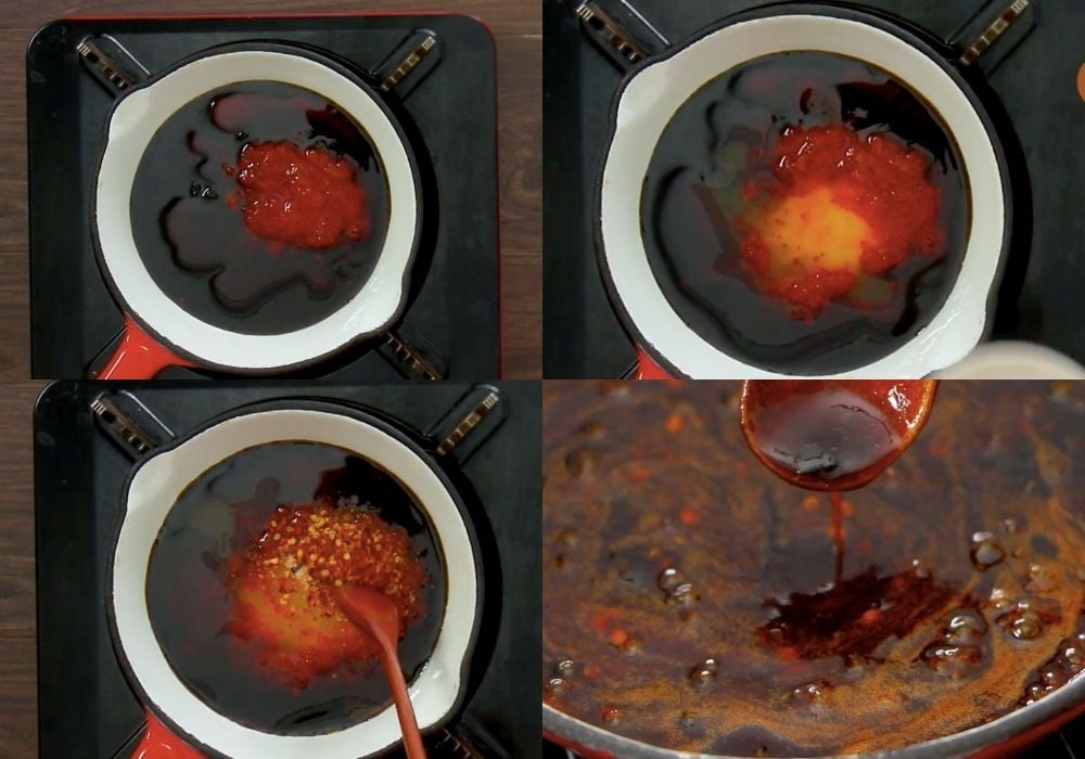 Làm nước sốt cay