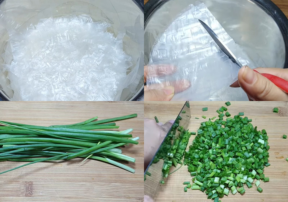 Sơ chế các nguyên liệu