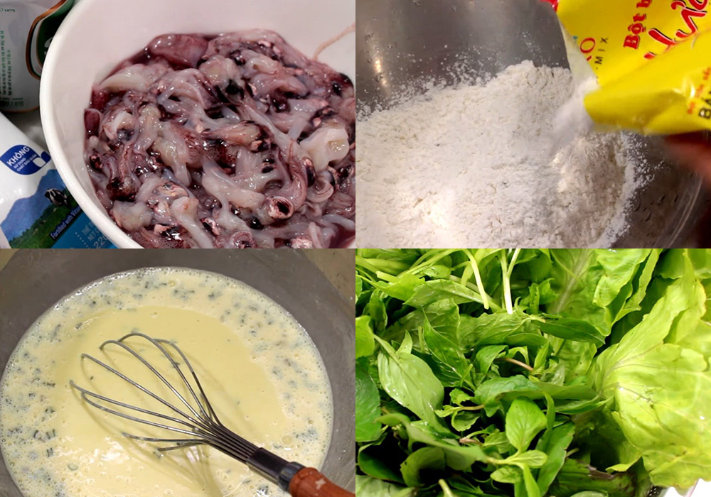 Sơ chế các nguyên liệu