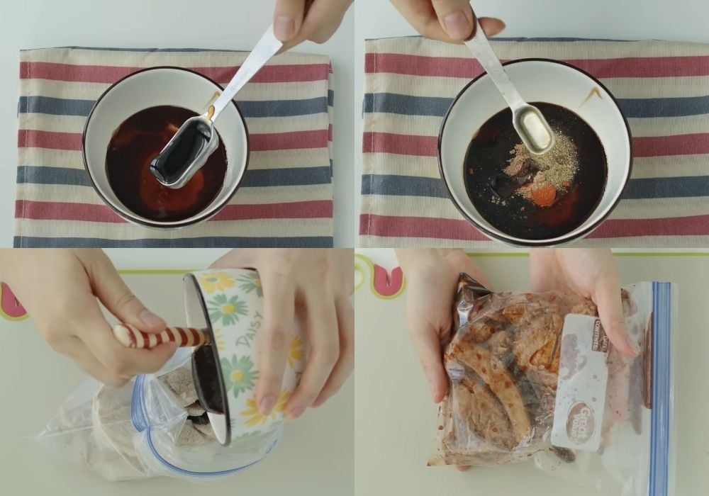 Ướp thịt xá xíu