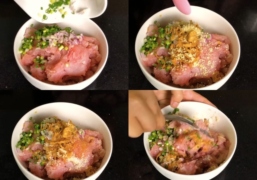Sơ chế và ướp gia vị cá