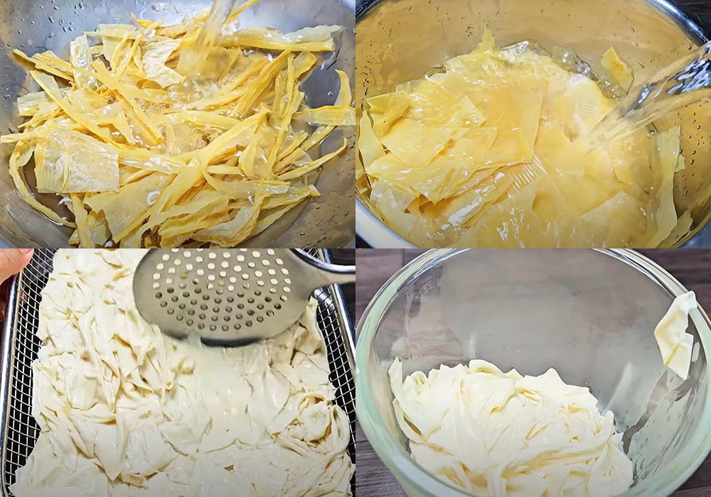 Sơ chế các nguyên liệu
