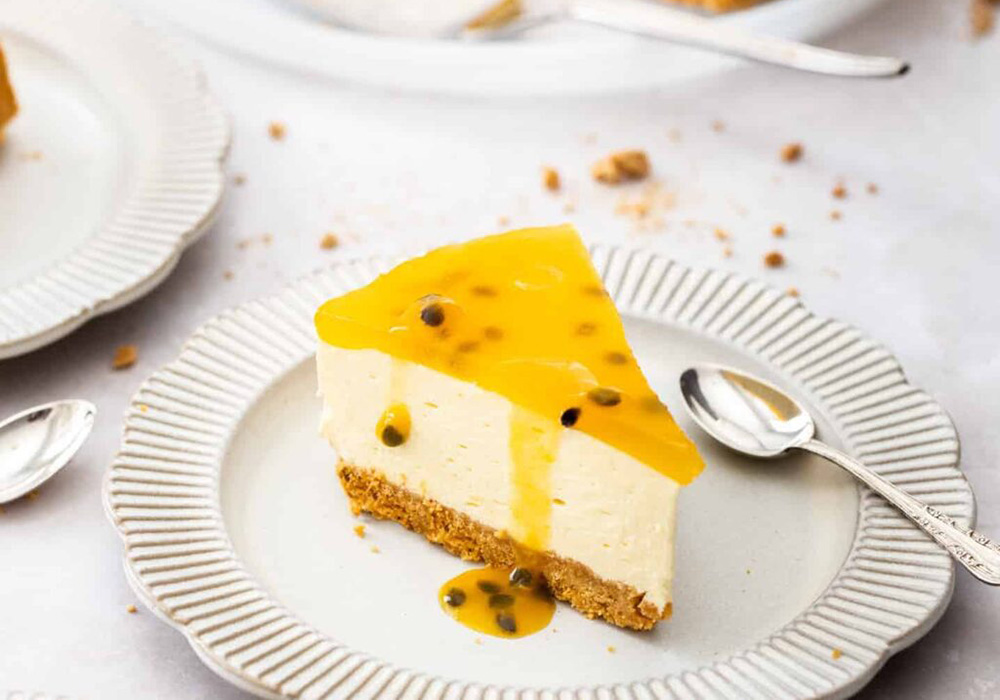 Mẹo bảo quản cheesecake chanh dây đúng cách