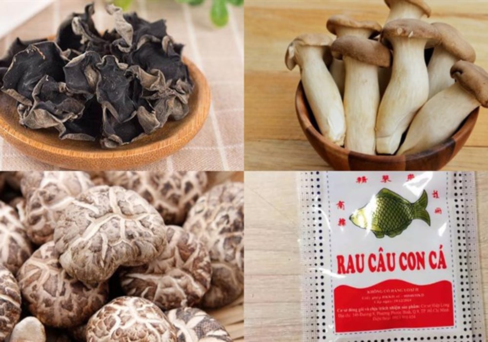 Nguyên liệu làm giò thủ chay