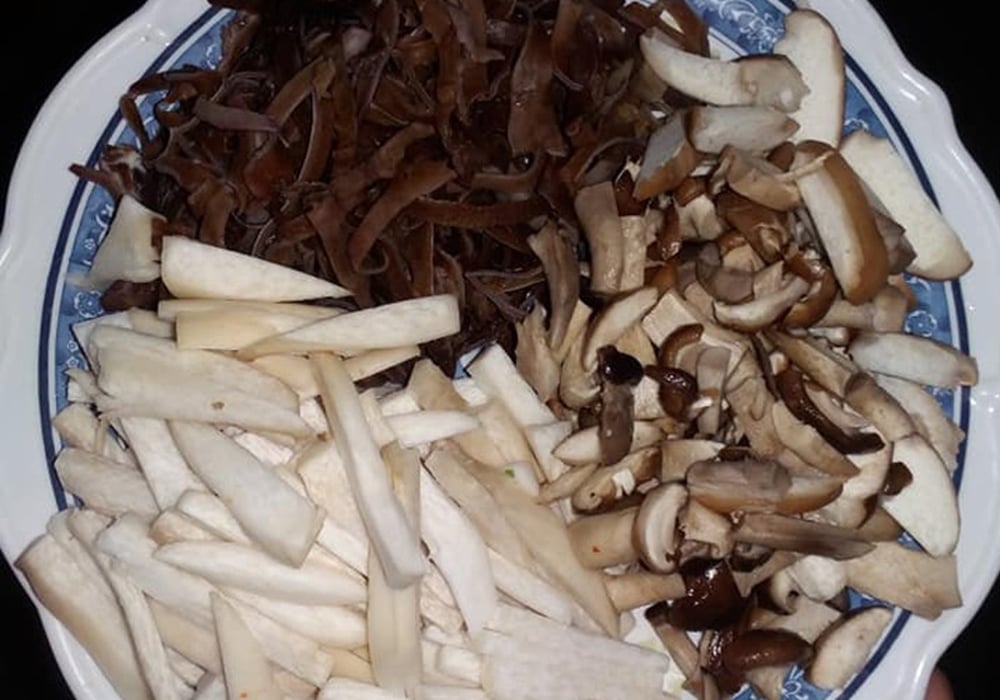 Sơ chế các nguyên liệu
