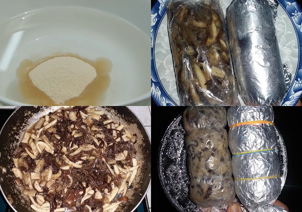 Các bước làm giò thủ chay