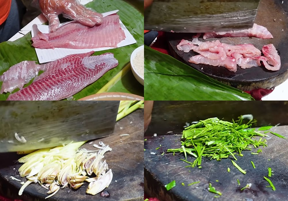 Sơ chế các nguyên liệu