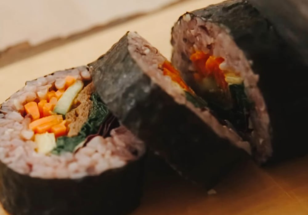 Mẹo bảo quản kimbap chay đúng cách