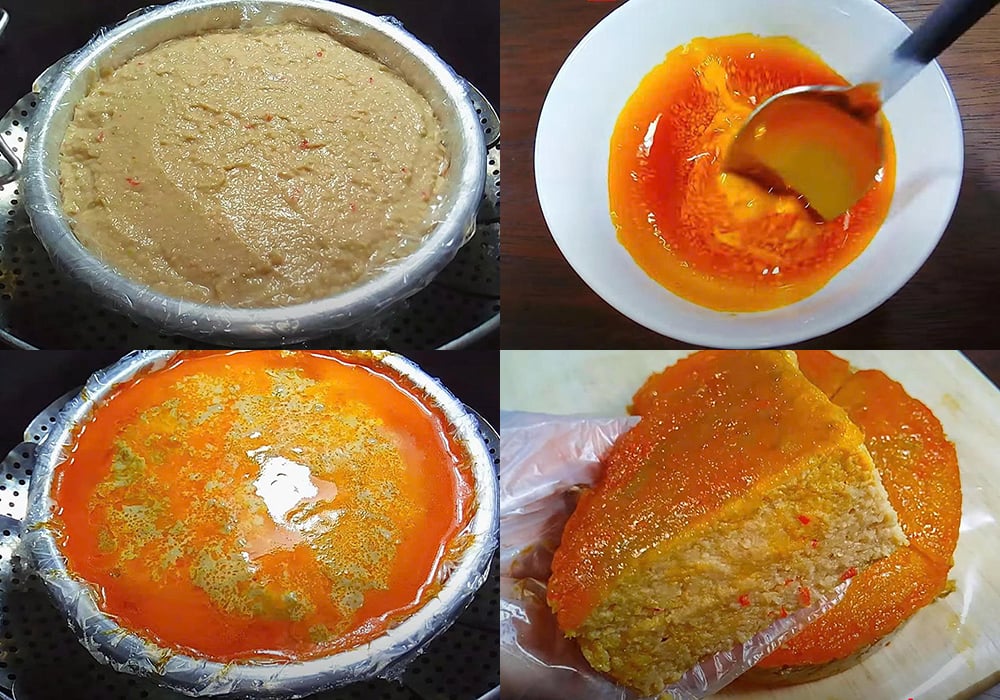 Các bước làm mắm chưng chay