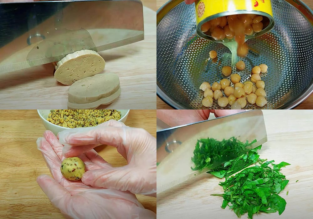 Sơ chế các nguyên liệu