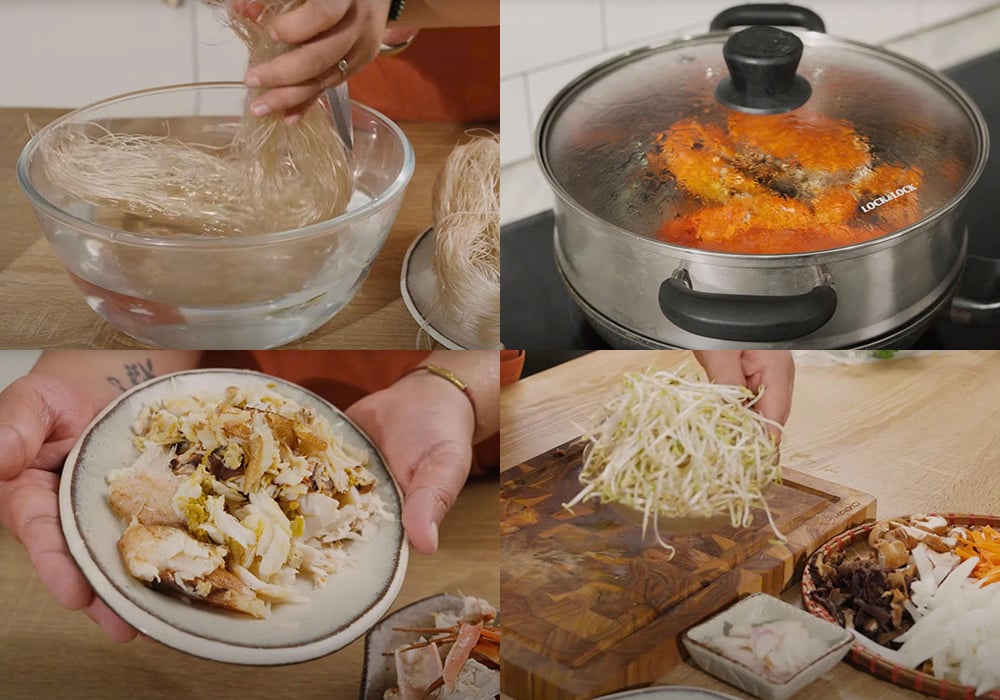 Sơ chế các nguyên liệu