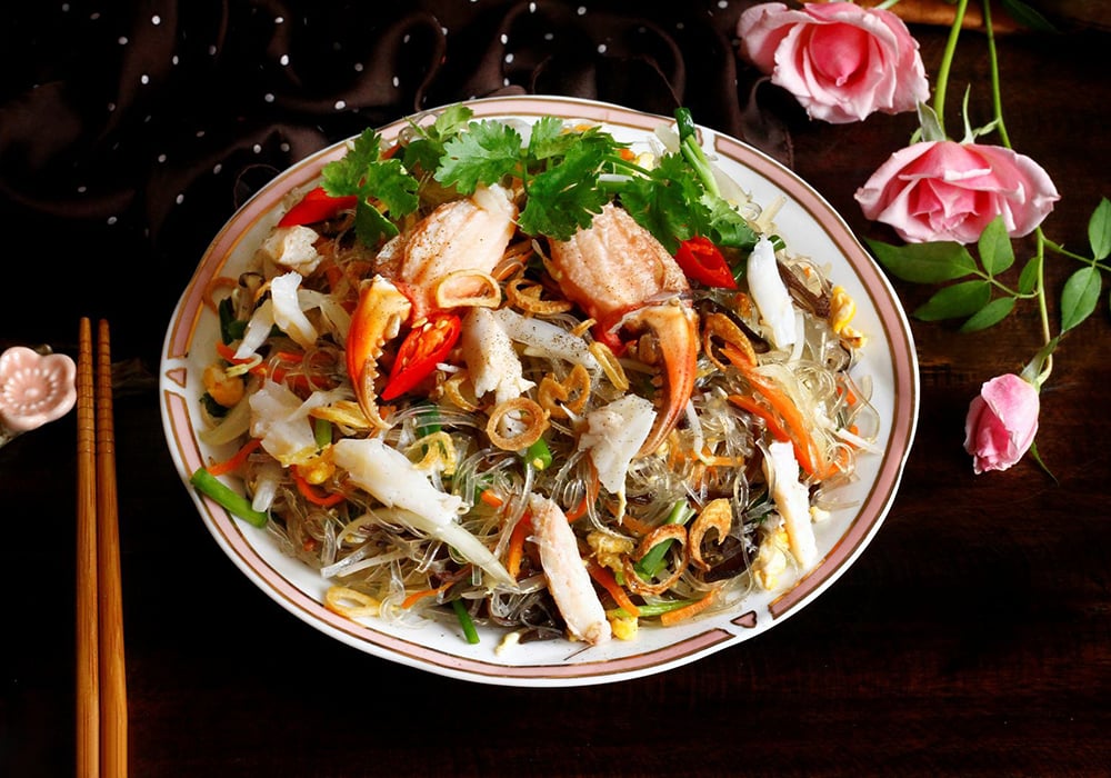 Mẹo bảo quản miến xào cua đúng cách