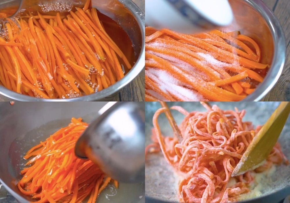 Ướp đường và sên mứt