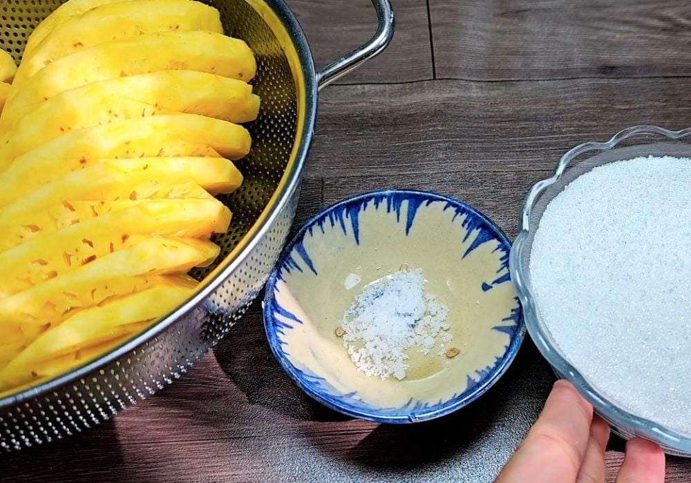 Nguyên liệu làm mứt thơm