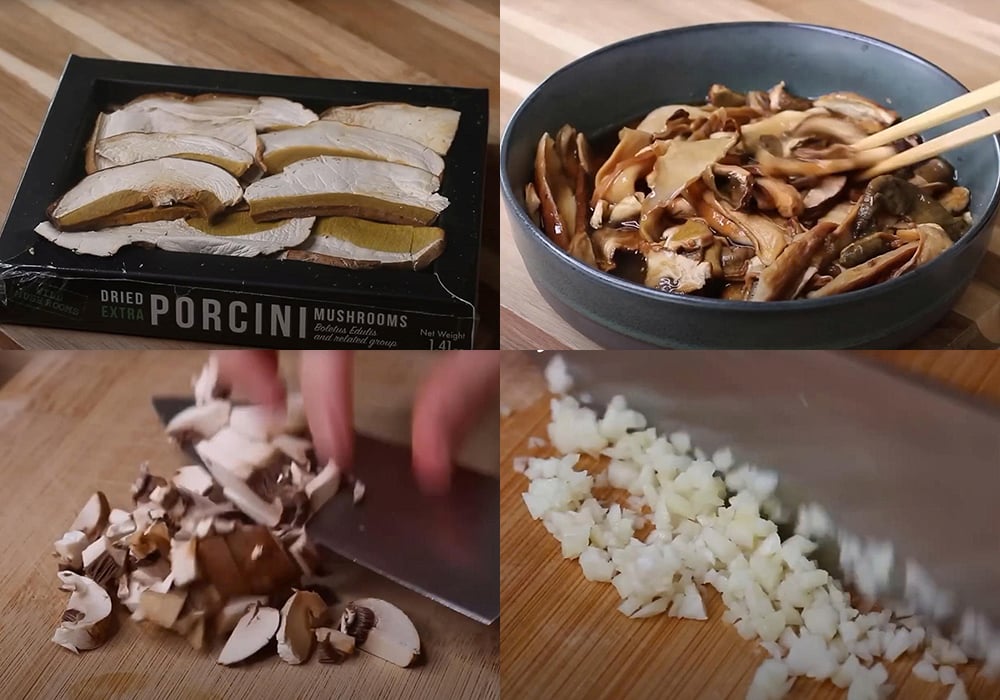 Sơ chế các nguyên liệu