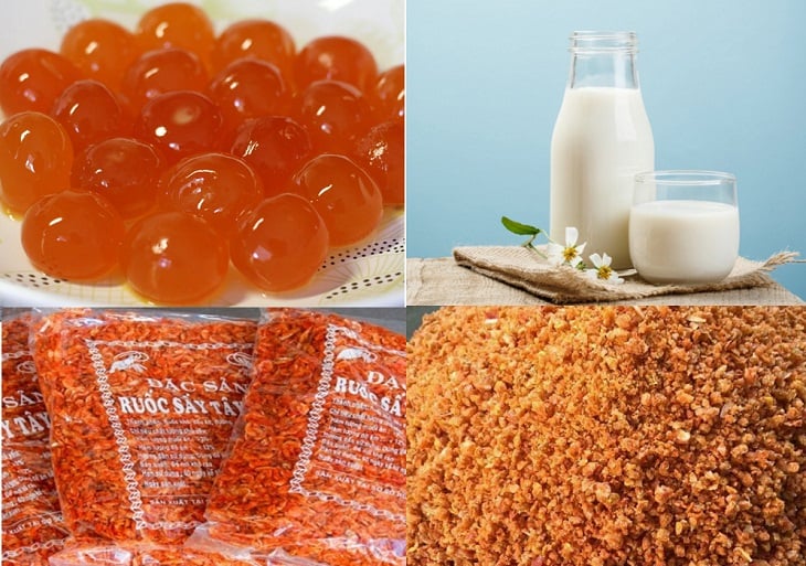 Nguyên liệu làm sốt bơ trứng muối