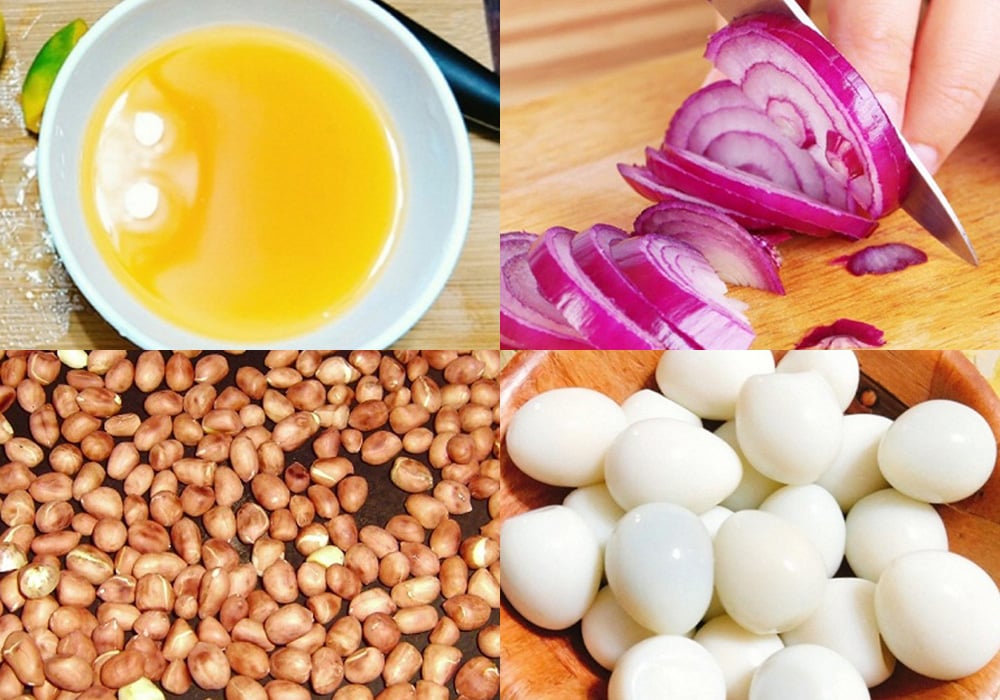 Sơ chế các nguyên liệu